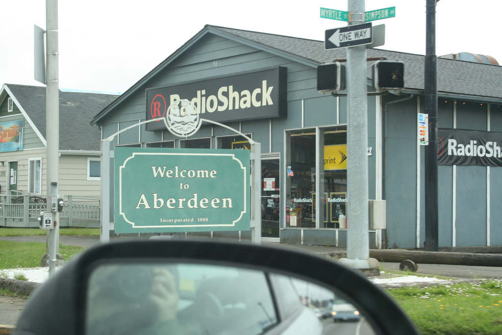 Radio Shack - Aberdeen, WA.